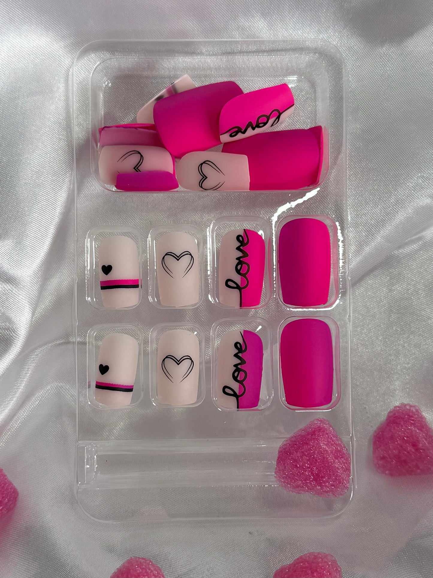 Press on Nails for Valentines