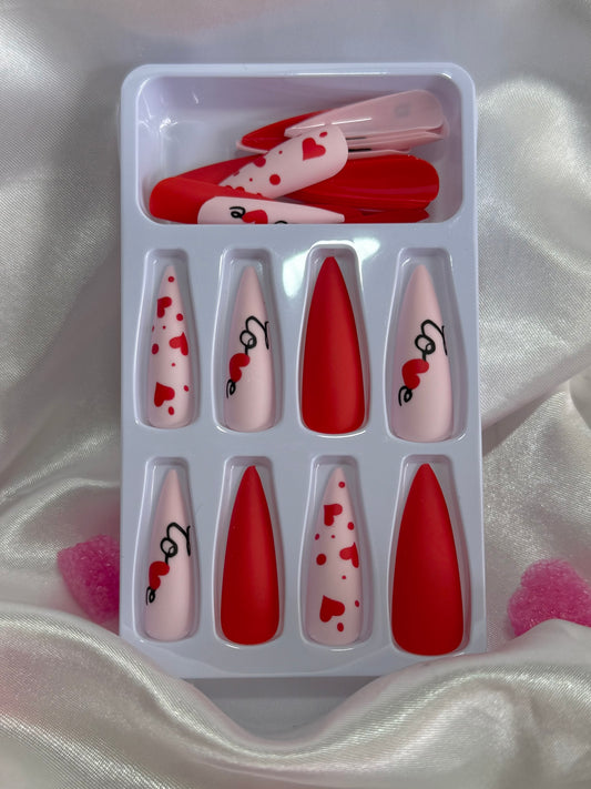 Press on Nails for Valentines