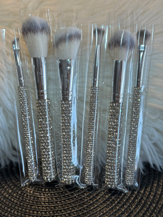 Luxury Makeup Brushes - High Quality with Diamond Handle - Elegant Design for Versatile Makeup Application