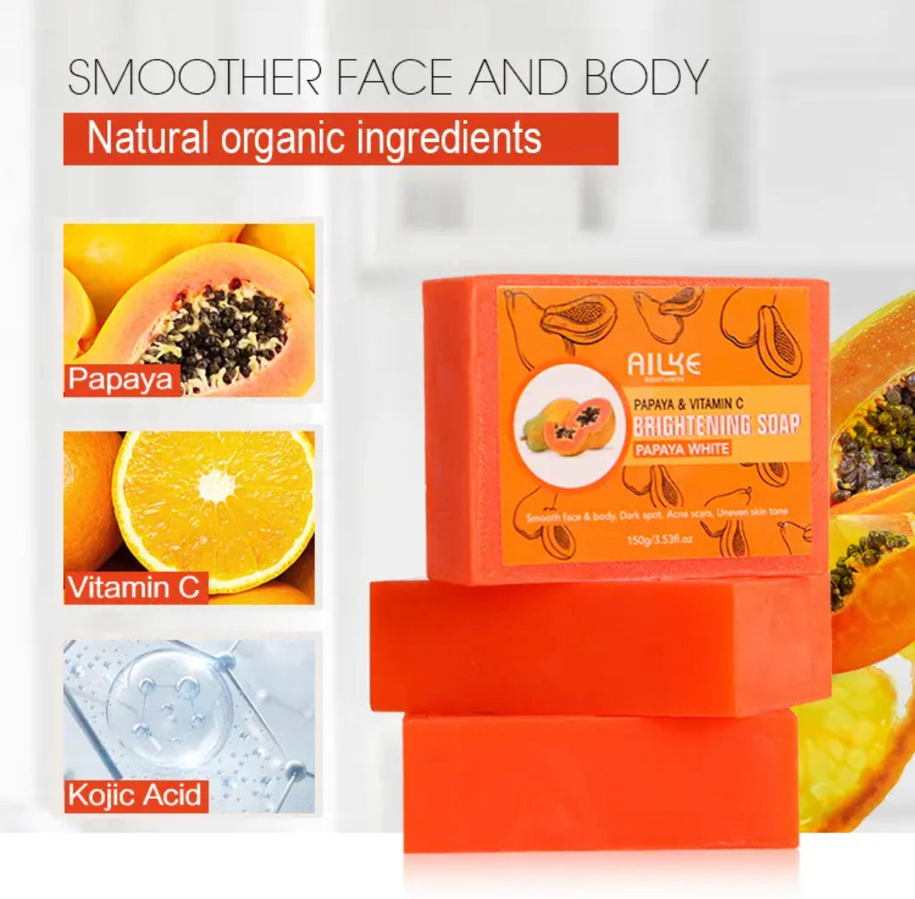 Organic Natural Brightening Soap