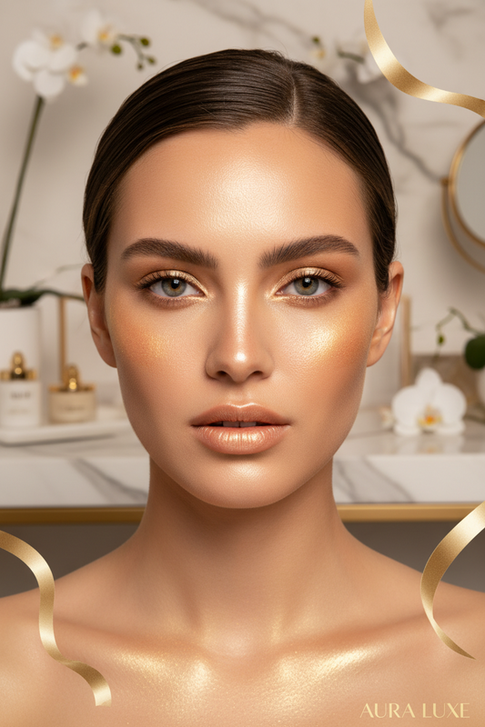 Shimmer Highlighter Puff